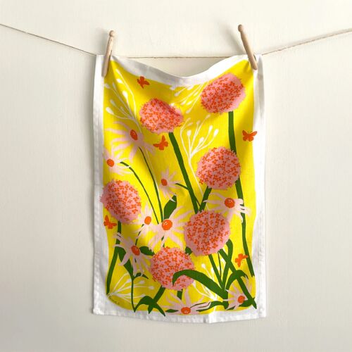 Elizabeth Grubaugh Towel Allium