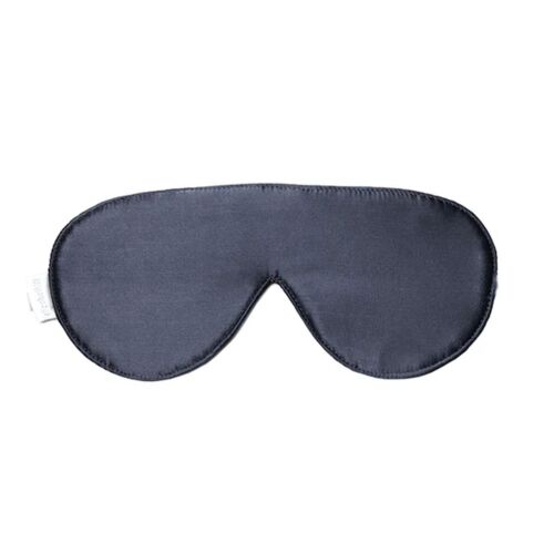 Elizabeth W Sleep Mask Silk Slate