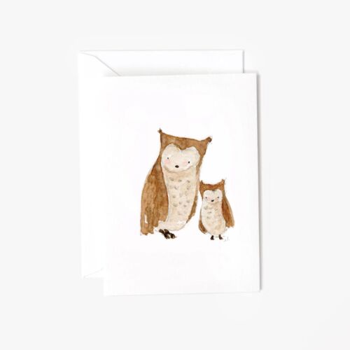 Emily Lex Baby Owl Mini Notecard