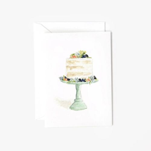   Emily Lex Cake Mini Notecard