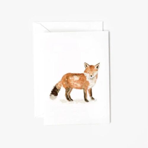   Emily Lex Fox Mini Notecard
