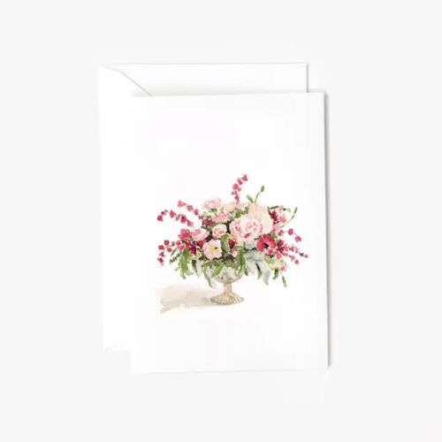   Emily Lex Pink Bouquet Mini Notecard
