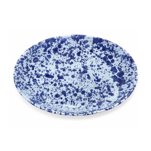  Fasano Blue Oval Dish Small