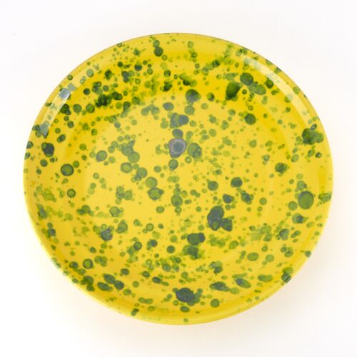 Fasano Green & Yellow Dinner Plate