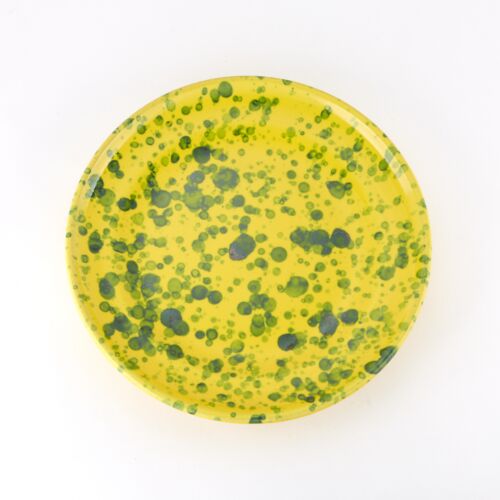 Fasano Green & Yellow Dessert/Salad Plate