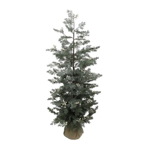 Faux Tree with Tallow Berries 48"