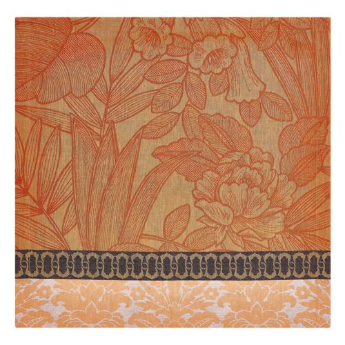 French Escapade Tropicale Orange Napkin