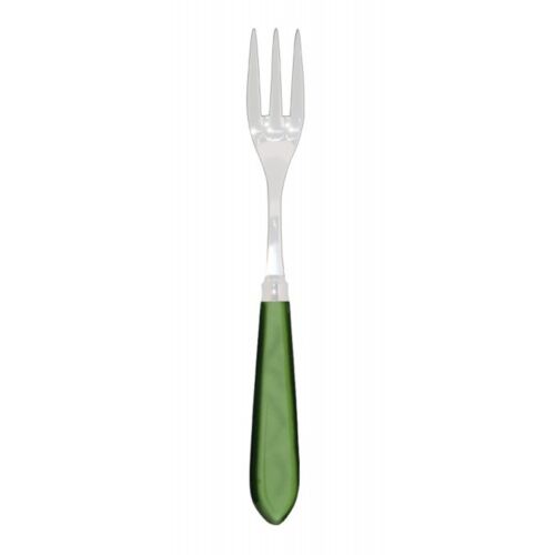 French Omega Emerald Serving Fork