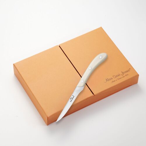 French Steak Knife Set/6 Rossini Ivory Resin
