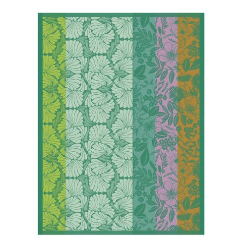French Tea Towel Cottage Green