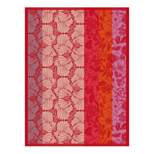 French Tea Towel Cottage Pink