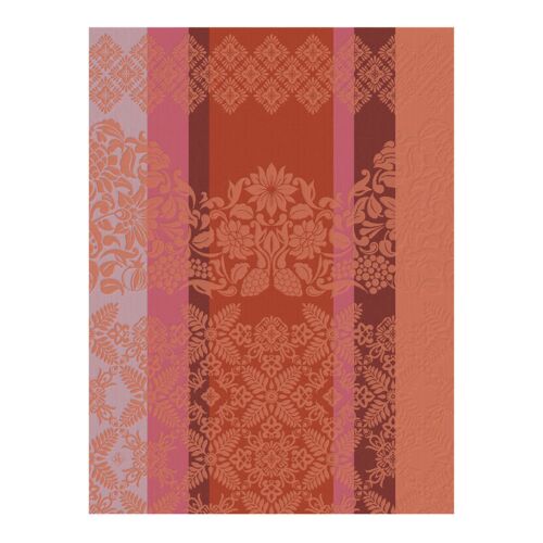 French Tea Towel Mumbai Orange