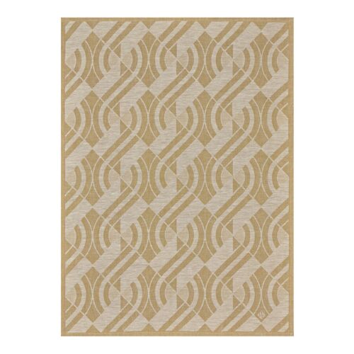 French Tea Towel Neo Crystal Yellow