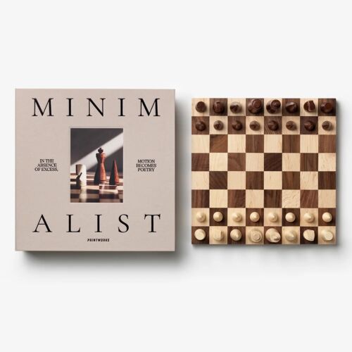 Game | The Minimalist Wood Chess 