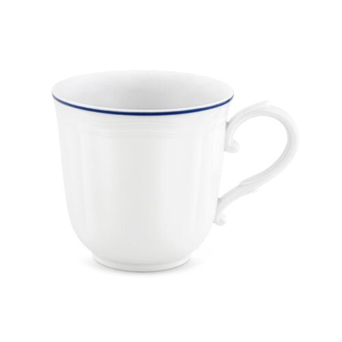 Ginori Corona Oro White & Blue Mug