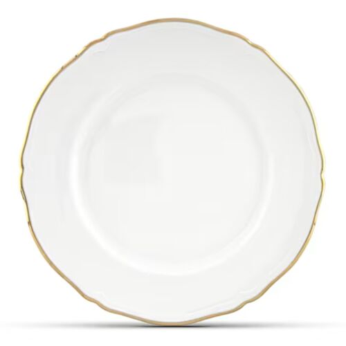 Ginori Corona Oro White & Gold Charger Plate