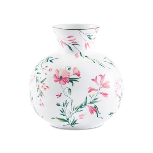 Ginori Florenza Rosa Malva Spherical Vase