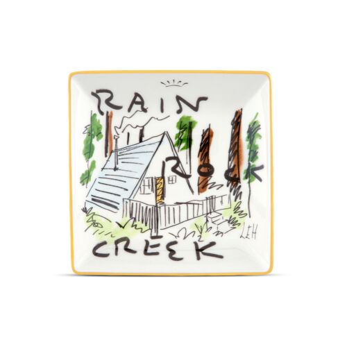 Ginori Luchino Change Tray Rain Rock Creek
