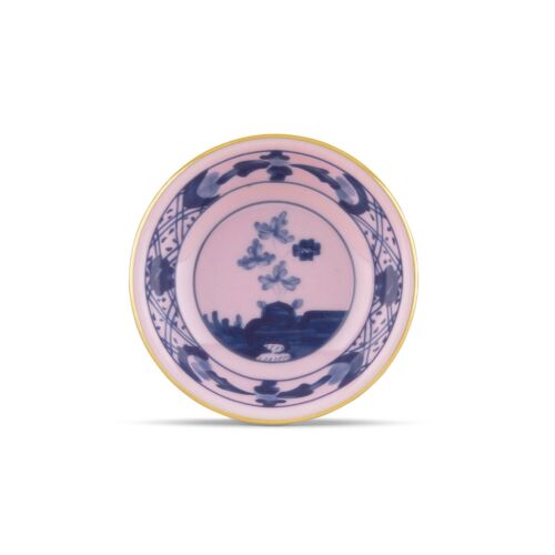 Ginori Oriente Italiano Azalea Gold Rim Soy Sauce Cup