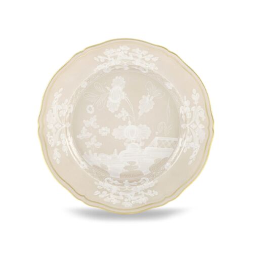   Ginori Oriente Italiano Meringa Gold Rim Dessert Plate