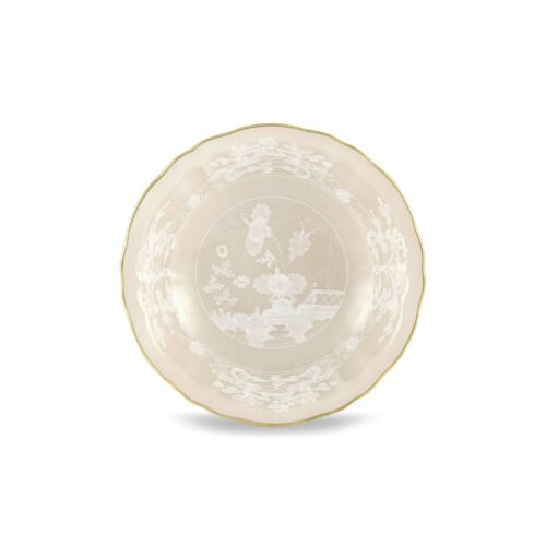   Ginori Oriente Italiano Meringa Gold Rim Fruit Bowl