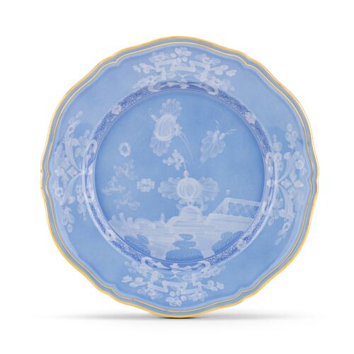 Ginori Oriente Italiano Pervinca Gold Dinner Plate