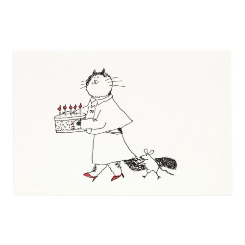 Grace Coddington Card & Envelope Cat's Age