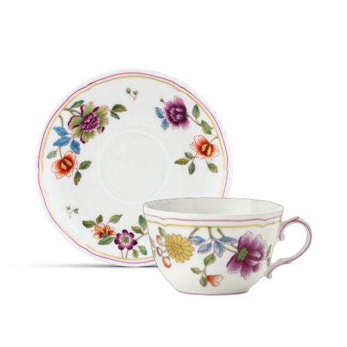 Ginori Granduca Coreana Tea Cup & Saucer
