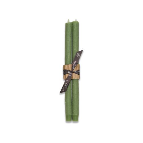 Greentree Home Twig Sage Taper Pair 12"