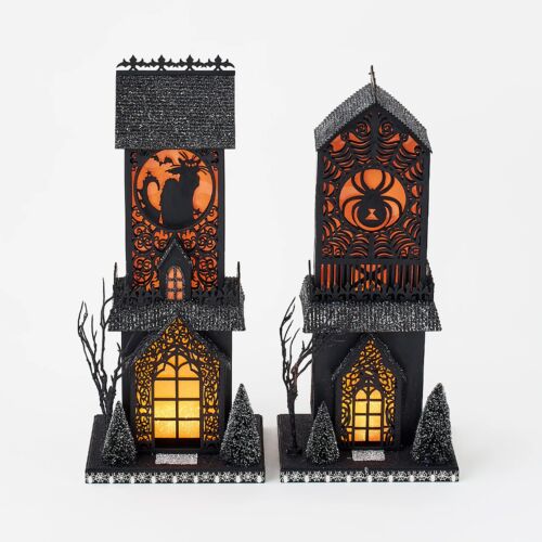 Halloween Assorted Lighted House