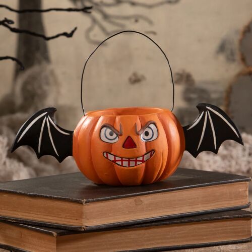 Halloween Bucket Scary Batty Jack