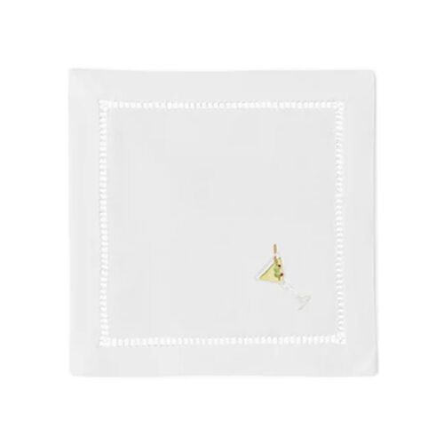 Henry Handwork Cocktail Napkin Dirty Martini