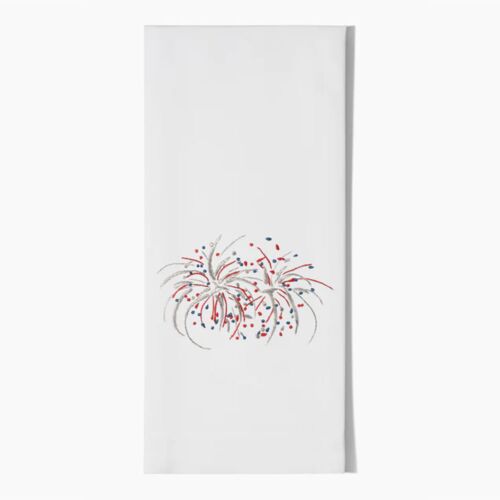Henry Handwork Towel Happy 4th Fireworks