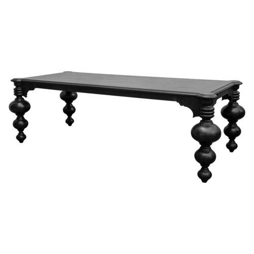 Oak Black Finish Hollandaise Table
