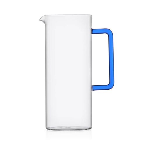   Ichendorf Glass Jug with Blue Handle