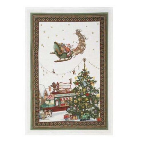 Italian Natalis Claus Towel