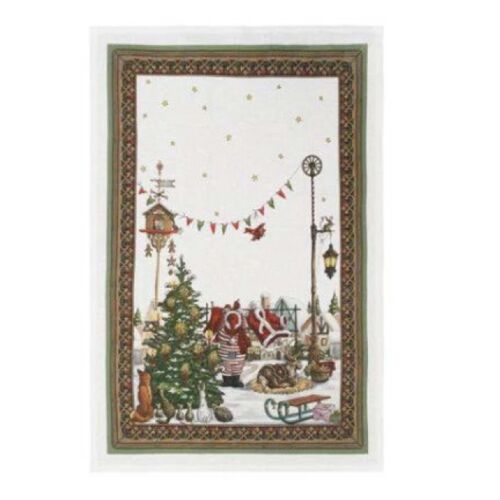 Italian Natalis Sleigh Towel