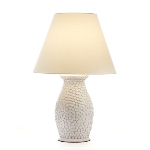  Italian Table Lamp Mosaic Vanilla