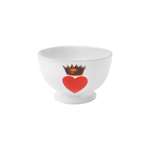 John Derian Crowned Heart Bowl