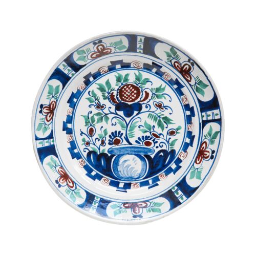  John Derian Dutch Urn Dinner Plate