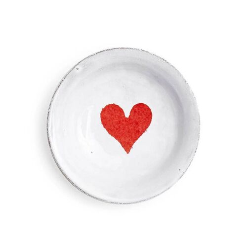 John Derian Heart Saucer