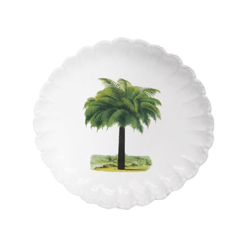 John Derian Palm Tree Plate