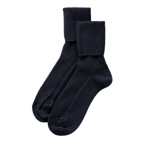 Johnstons of Elgin Cashmere Blend Socks Women Dark Navy