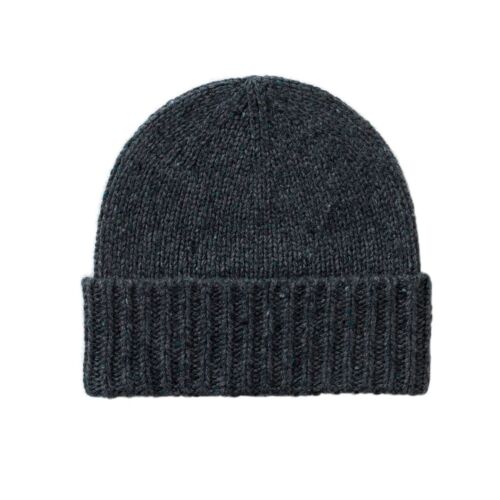 Johnstons of Elgin Cashmere Donegal Beanie Storm