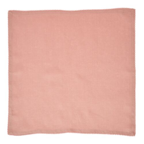 Juliska Berry Scallop Napkin Pink