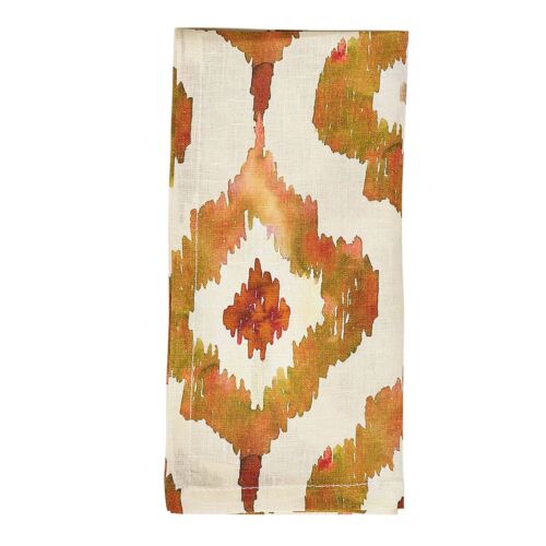 Kim Seybert Napkin Watercolor Ikat Rust