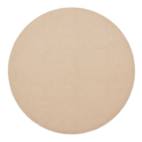 Kim Seybert Placemat Reversible Icons Ivory & Natural