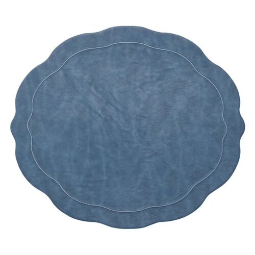 Kim Seybert Placemat Tailored Blue