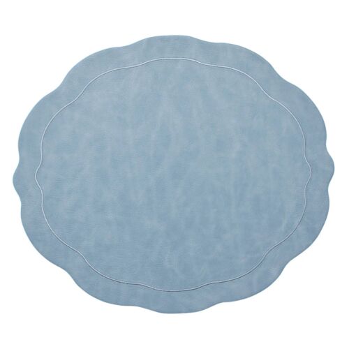 Kim Seybert Placemat Tailored Periwinkle