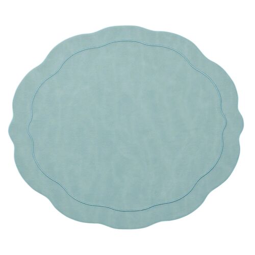 Kim Seybert Placemat Tailored Seafoam